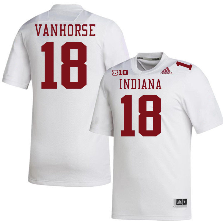 Solomon Vanhorse Indiana Jerssey,Indiana University Hooisers Football Jersey,Uniforms-White